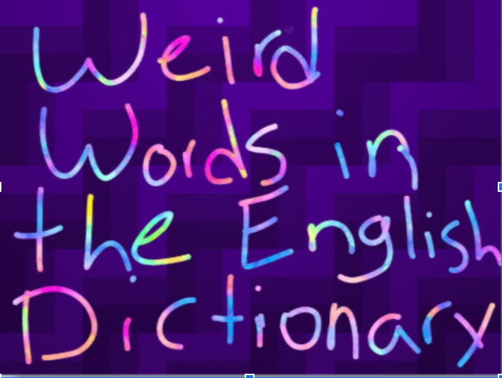 Weird+%28and+Real%29+Words+in+the+English+Dictionary